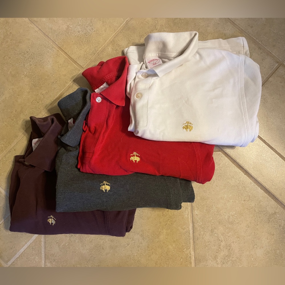 Brooks Brothers polo golf shirts